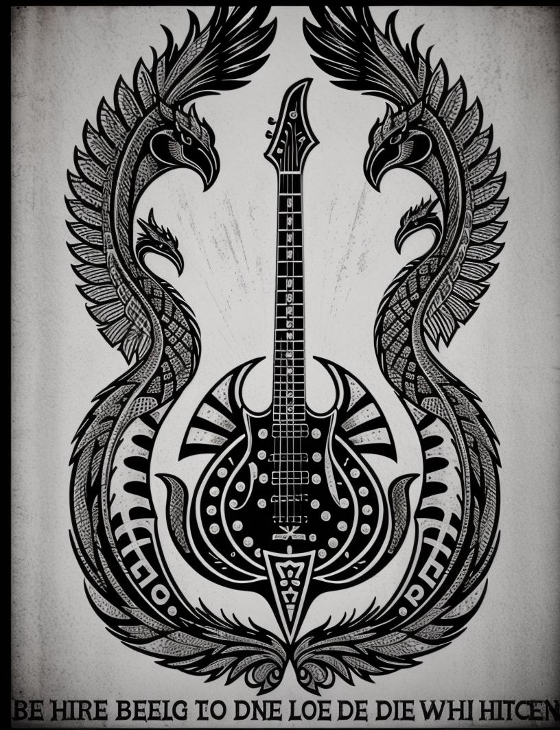 tattoopins.com | Fantasy concept art, Music tattoo designs, Guitar tattoo  design